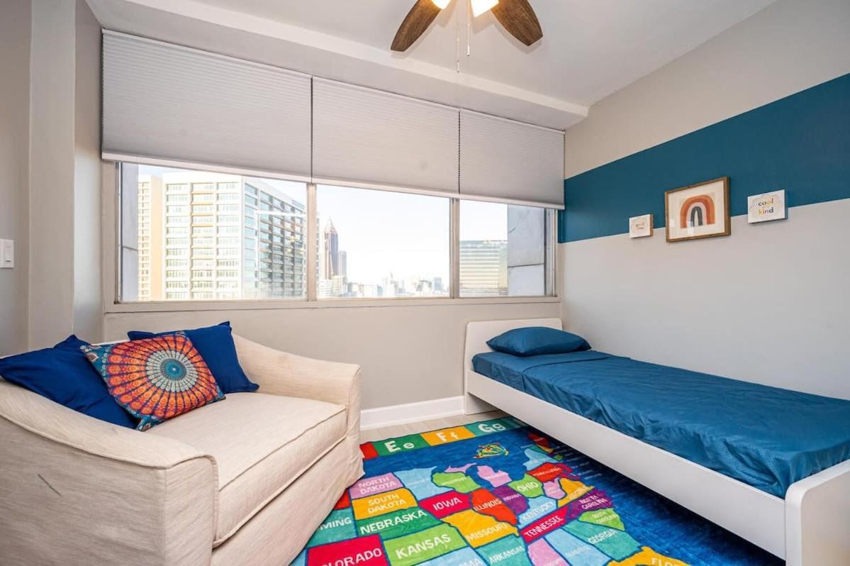 Downtown Atl Condo Onsite Parking King Bed & Bonus Room Lm1901 Atlanta Exteriör bild