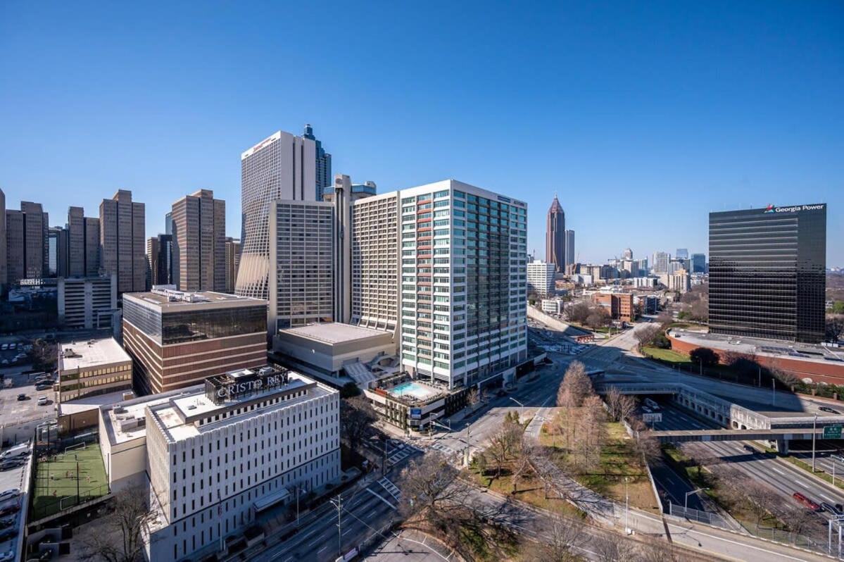 Downtown Atl Condo Onsite Parking King Bed & Bonus Room Lm1901 Atlanta Exteriör bild