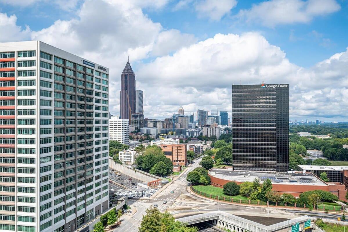 Downtown Atl Condo Onsite Parking King Bed & Bonus Room Lm1901 Atlanta Exteriör bild